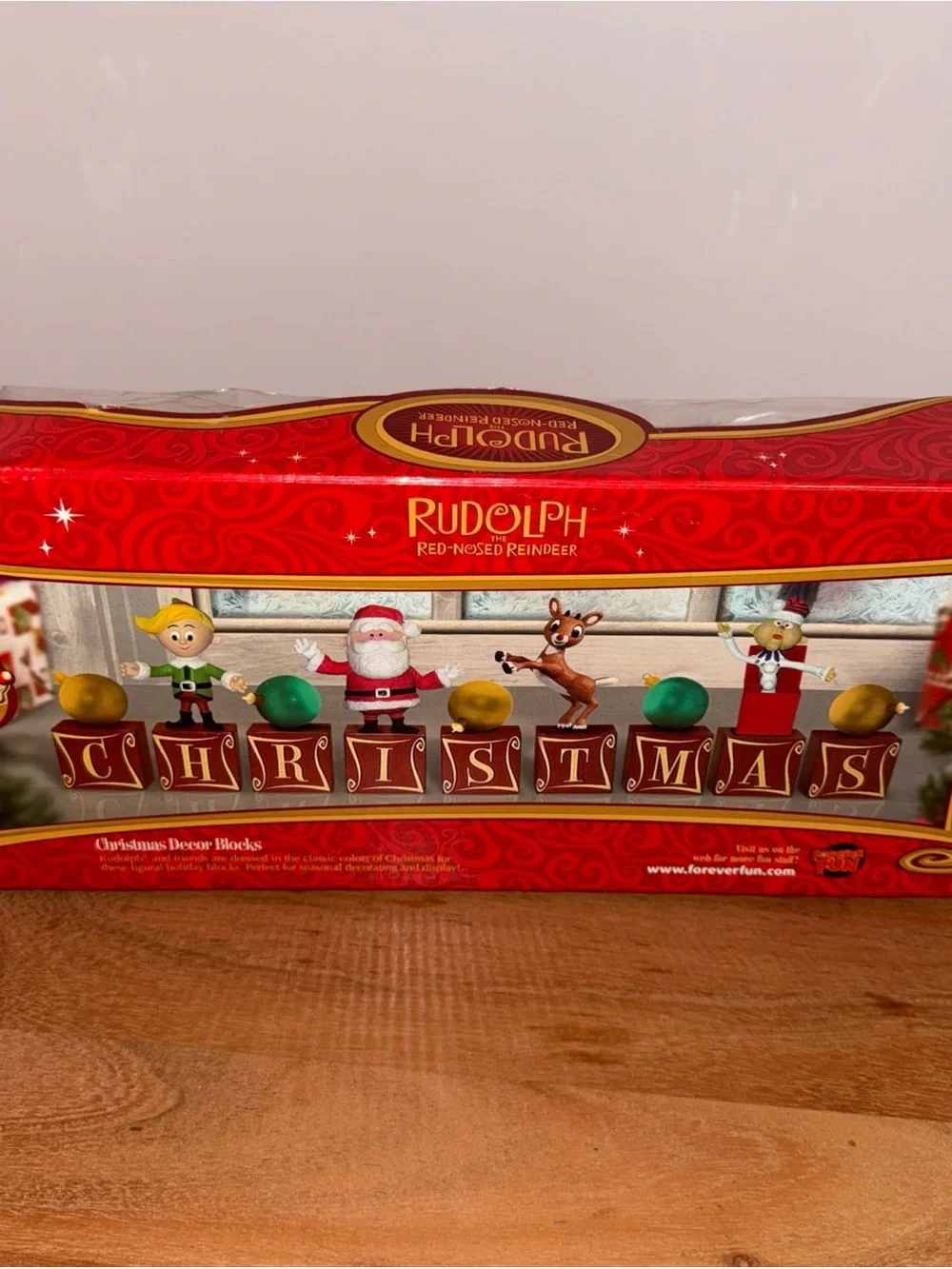 Forever Fun Misfit Toys Rudolph The Red Nosed Reindeer Christmas Blocks 2010 Box